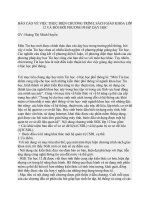 BÁO cáo về VIỆC THỰC HIỆN CHƯƠNG TRÌNH, SÁCH GIÁO KHOA lớp 12 và đổi mới PHƯƠNG PHÁP dạy học 