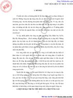 MỘT SỐ ĐẶC TRƯNG TIÊU BIỂU CỦA CHỢ VÙNG CAO