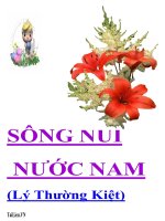 Bài giảng ngữ văn 7 bài 5 sông núi nước nam (nam quốc sơn hà) 2 