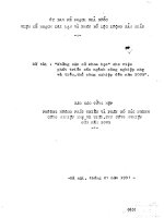 Những căn cứ khoa học cho việc phát triển các ngành công nghiệp nhẹ và tiểu thủ công nghiệp đến năm 2005