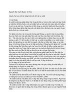 Luyện cho học sinh kỹ năng làm kiểu đề văn so sánh