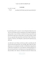 Tỷ giá và các nhân tố tác động đến tỷ giá 