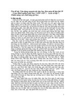 Vận dụng nguyên tắc dạy học liên môn để dạy 19 Cuộc Khởi nghĩa Lam Sơn ( 1418- 1427 ) Lịch sử lớp 7, Nhằm nâng cao chất lượng họ