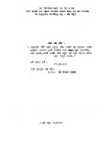 Nghiên cứu xác định tổn thất số lượng chất lượng trong quá trình thu mua, vận chuyển, bảo quản, chế biến của một số mặt hàng nông sản thực phẩm