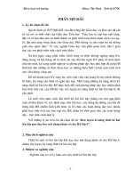 Rèn luyện kĩ thiết kế lên lớp qua dạy học nội dung phân số cho HS lớp -1