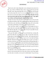 Vai trò của Hội phụ nữ trong việc hoà giải mâu thuẫn gia đình trong những năm gần đây” (qua nghiên cứu xã hội học tại Phường Hàng Bột- Quận Đống Đa- Hà Nội)