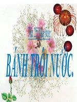 Bài giảng ngữ văn 7 bài 7 bánh trôi nước 2 