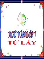 Bài giảng ngữ văn 7 bài 3 từ láy 2 