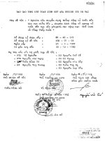 Nghiên cứu chuyển vị thẳng đứng vỏ trái đất khu vực miền bắc, chuyển dịch đứng và ngang vỏ trái đất tại các polygon địa động học chí linh và đồng tháp mười