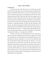 Xác định các yếu tố ảnh hưởng đến việc chọn ngành cuả sinh viên trường đại học Nông lâm Thái Nguyên
