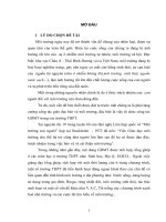 Một số biện pháp quản lý hoạt động giáo dục môi trường ở các trường THPT huyện Thạch thất, tỉnh Hà Tây