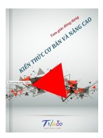 Ebook kiến thức cơ bản và nâng cao về tam giác đồng dạng 