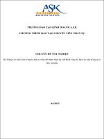 Các kiến thức chuyên môn cơ bản bộ phận nhân sự  mô hình công ty dịch vụ nhỏ  