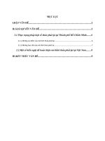 mô hình thừa phát lại và thực tiễn áp dụng tại việt nam 