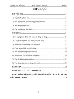 Nghiên cứu thống kê tình hình sử dụng điện thoại hàngtháng của sinh viên Đại học Ngoại Thương khóa 48