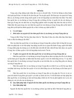 bài tập lớn học kỳ - môn Luật tố tụng dân sự