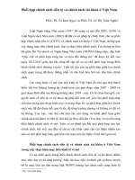 Phối hợp chính sách tiền tệ và chính sách tài khóa ở Việt Nam