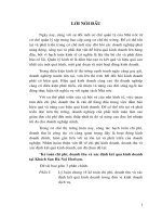 Kế toán chi phí, doanh thu và xác định kết quả kinh doanh tại Khách Sạn Hà Nội Horison