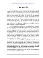 Một số giải phápnhằm hoàn thiện công tác huy động vốn thông qua phát hành trái phiếu Chính phủ tại KBNN Lạng Sơn