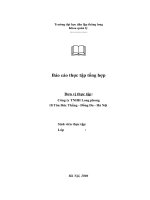 Báo cảo thực tập tông hợp công ty TNHH long phong 