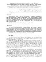 SO SÁNH, ĐÁNH GIÁ các hệ ĐỘNG lực tàu NGẦM sử DỤNG ĐỘNG cơ NHIỆT HOẠT ĐỘNG TRONG điều KIỆN yếm KHÍ 