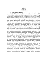 Đánh giá thực trạng huy động và cho vay vốn phục vụ phát triển  sản  xuất kinh doanh trong nông nghiệp nông thôn tại NHNo & PTNT huyện  Thuận Thành tỉnh Bắc Ninh