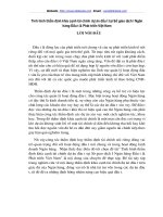  thẩm định khía cạnh tài chính dự án đầu t tại Sở giao dịch I Ngânhàng Đầu t & Phát triển Việt Nam