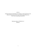 Sử dụng mô hình IS-LM để phân tích tác động các chính sách kinh tế vĩ mô trong vấn đề giải quyết việc làm của Việt Nam trong thời gian qua.(Lấy số liệu trong những năm gần đây