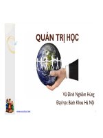 quản chị học  chức năng quản trị 
