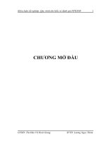 Quy trình tìm hiểu và đánh giá HTKSNB