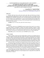 XÁC ĐỊNH tốc độ CHÁY TẦNG của hỗn hợp ISO OCTANEN HEPTANEKHÔNG KHÍ BẰNG PHẦN mềm CHEMKIN 