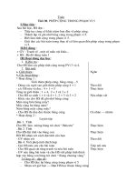 phép cộng trong phạm vi 5