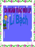 Bài giảng ngữ văn 7 bài 9 xa ngắm thác núi lư (vọng lư sơn bộc bố) 7 