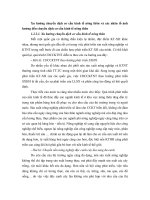 Xu hướng chuyển dịch cơ cấu kinh tế nông thôn và các nhân tố ảnhhưởng đến chuyển dịch cơ cấu kinh tế nông thôn