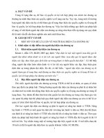 MỘT SỐ VẤN ĐỀ LÍ LUẬN VỀ NGƯỜI ĐẠI DIỆN CỦA ĐƯƠNG SỰ