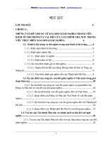 Một số giải pháp tài chính Nhà nớc nhằm thực hiện xoá đói giảm nghèo trên địa bàn Thành phố Hà Nội