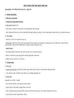 ĐỀ CƯƠNG ôn tập NGỮ văn HKI