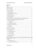  Phân tích các chỉ số tài chính của NH thương  mại cổ phần Vietcombank 2007-2009