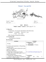 Giáo án tiếng anh lớp 3 cả năm 