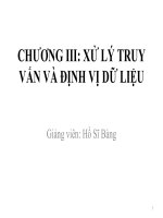 bài giảng hệ cơ sở dữ liệu phân tán  xử lý câu hỏi dữ liệu