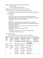 giáo án dạy học theo chủ đề tin học lớp 7