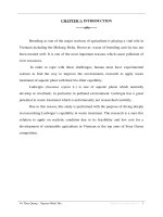 The research is a sure-fire solution to apply on realistic condition due to its feasibility and low cost for a development of sustainable agriculture in Vietnam as the top aims of Sony Green competition