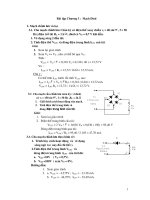 bài tập điện tử lời giải chi tiết