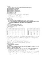 bài tập hệ cơ sở dữ liệu phân tán   chương 2,3,4 