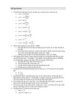 bài tập tín hiệu và hệ thống   chapter1 