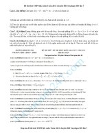 Đáp án đề thi thử THPTQG môn Toán 2015 chuyên ĐH Sư phạm HN lần 7