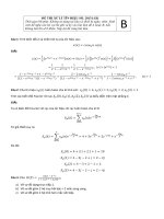 đề thi xử lý tín hiệu số   K55 de b GK 