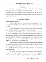 Bài Tập cá nhân – Luật Lao Động Việt Nam