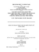 Giáo án lịch sử 6 chuẩn kiến thức kỹ năng 2016 mới nhất