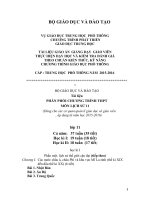 giáo án lịch sử 11 chuẩn kiến thức kỹ năng 2016 mới nhất